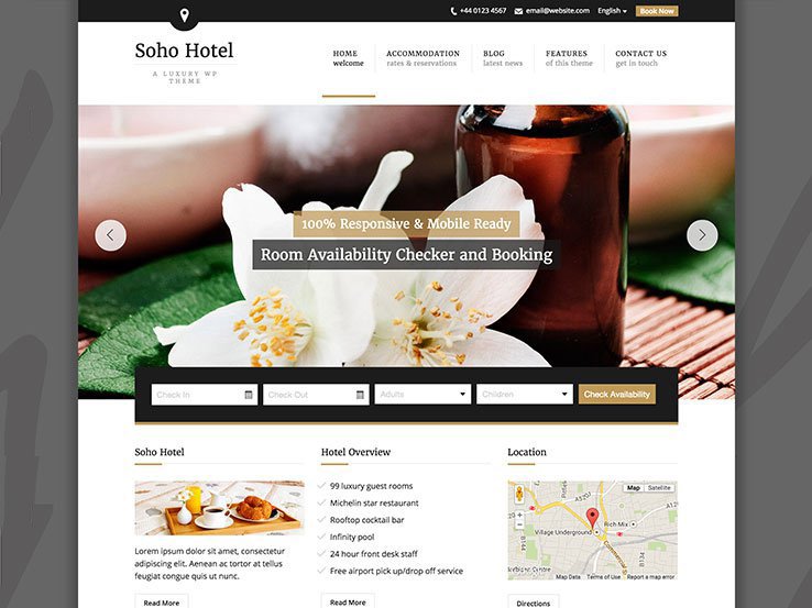Giao diện web khách sạn Soho data-cke-saved-src=