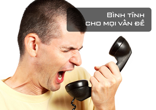 Bình tĩnh cho mọi vấn đề