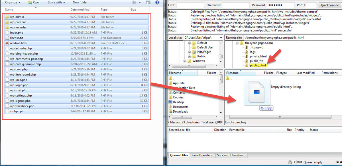 ftp file zilla connect 2