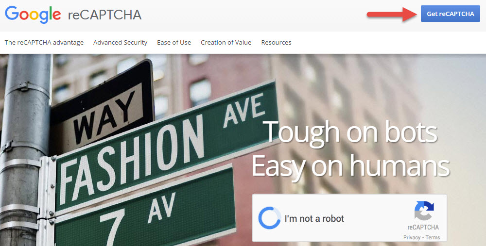 intergration google captcha 2