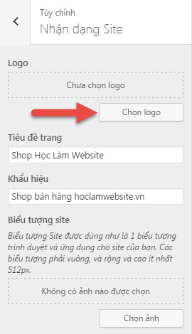 Chọn logo