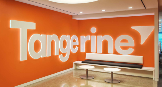 nhận diện thương hiệu tangerine_bank_brand_branch_interior