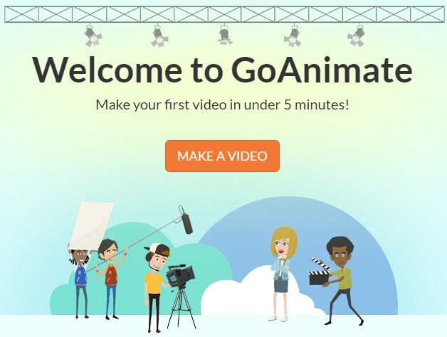 Tạo video goanimate