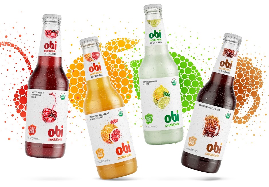 Nhãn hiệu Lovely bubbles on Obi Pr(obi)otic Soda