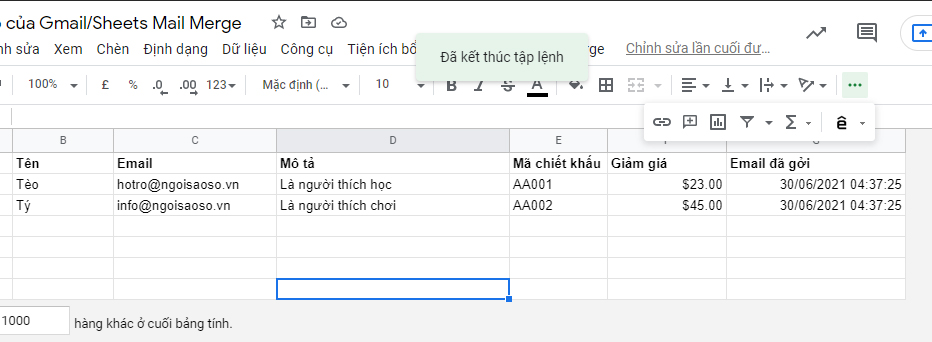 mail merge giua gmail va google sheets 1