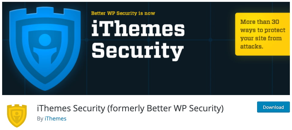 wordpress plugins: ithemes security