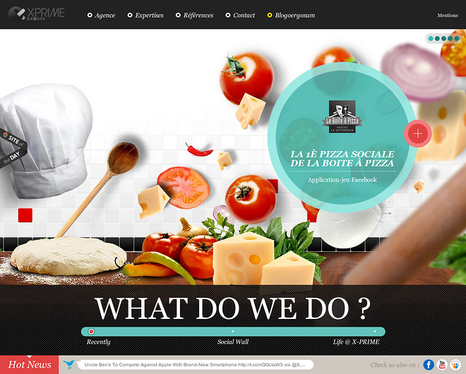 Sự kết hợp đẹp mắt của sắc màu trong 25 thiết kế web Beautiful Website design creative best colorful