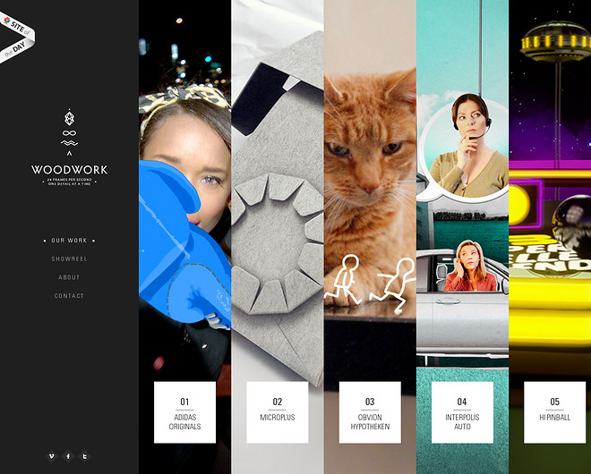 Sự kết hợp đẹp mắt của sắc màu trong 25 thiết kế web 25 Beautiful and Colorful Website Design examples for your inspiration