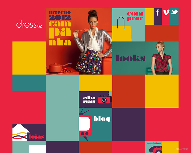 Sự kết hợp đẹp mắt của sắc màu trong 25 thiết kế web Beautiful Website design creative best colorful