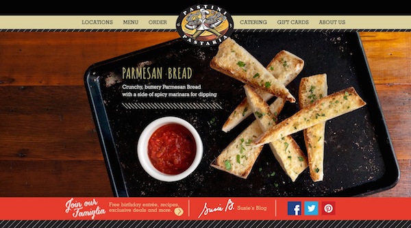 Đã mắt với những thiết kế web chủ đề ẩm thực food-related-websites-inspiration