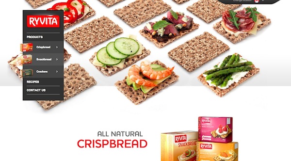 Đã mắt với những thiết kế web chủ đề ẩm thực food-related-websites-inspiration