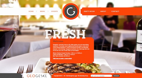Đã mắt với những thiết kế web chủ đề ẩm thực food-related-websites-inspiration