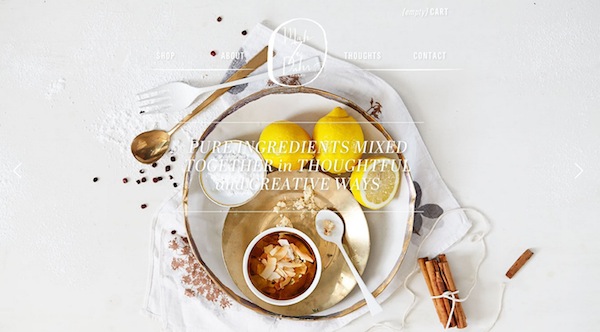 Đã mắt với những thiết kế web chủ đề ẩm thực food-related-websites-inspiration