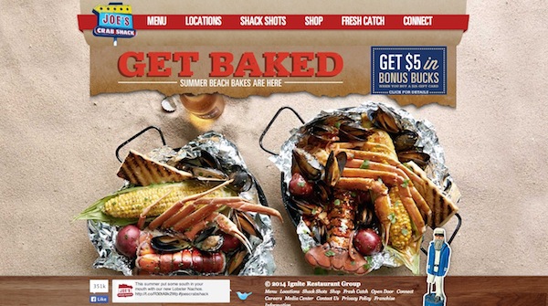 Đã mắt với những thiết kế web chủ đề ẩm thực food-related-websites-inspiration
