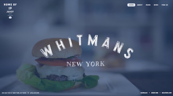 Đã mắt với những thiết kế web chủ đề ẩm thực food-related-websites-inspiration