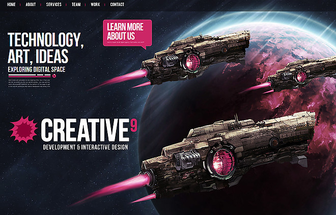 Sự kết hợp đẹp mắt của sắc màu trong 25 thiết kế web Beautiful Website design creative best colorful