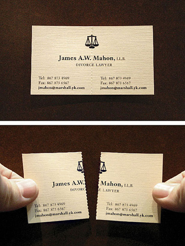 business card design
