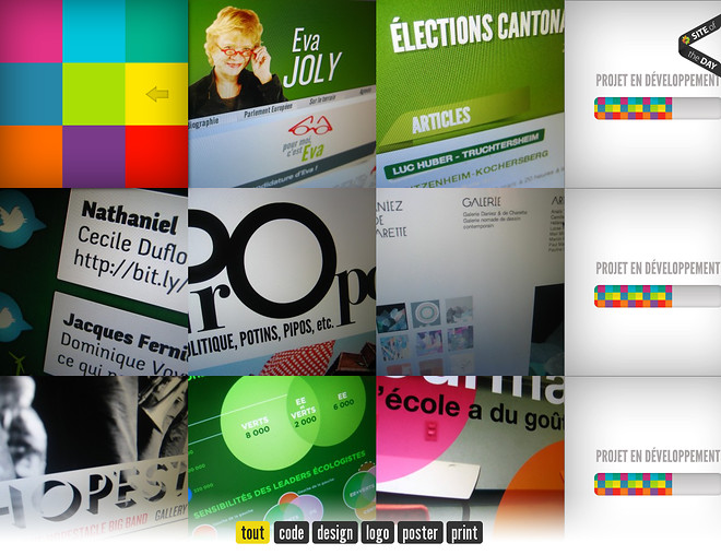 Sự kết hợp đẹp mắt của sắc màu trong 25 thiết kế web Beautiful Website design creative best colorful