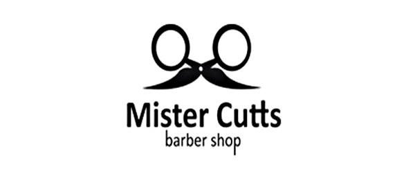 mens salon barber hair logo