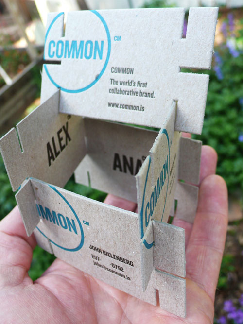 business card design