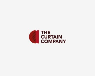 Tham khảo 45+ mẫu logo dành cho các công ty (P.2) Curtain Company Logo