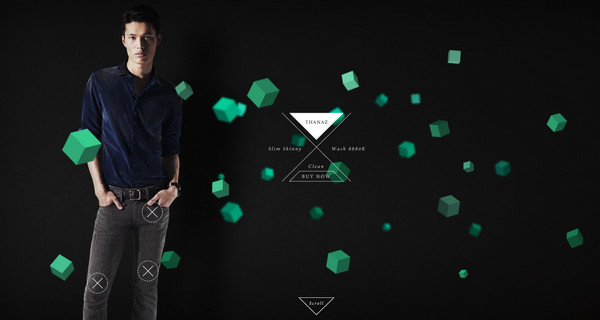 Hiệu ứng 3D, bóng đổ và tạo chiều sâu trong thiết kế web Diesel