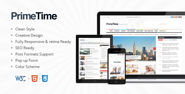 Clean Magazin & Blog HTML5 Template