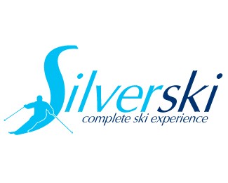 Silver Ski Logo