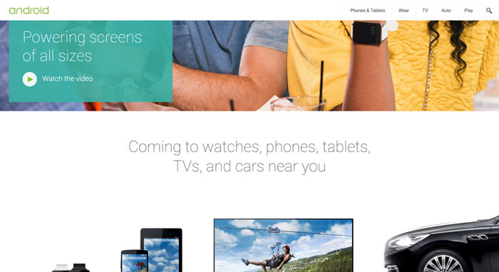 Cách thiết kế Homepage hiệu quả cho website của bạn android