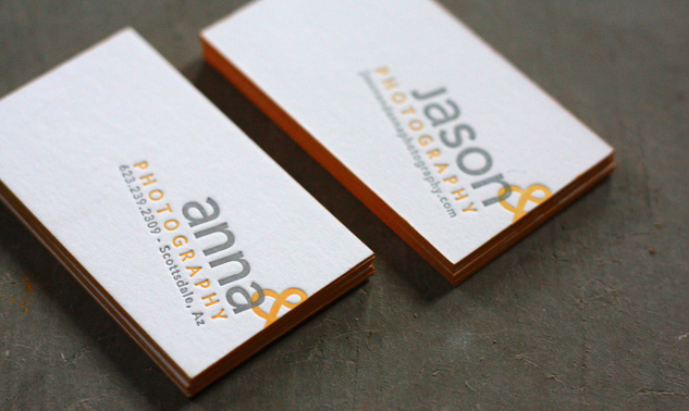 Khỏe khoắn với 40 thiết kế Business card dầy cạnh anna-jason-business-card-4