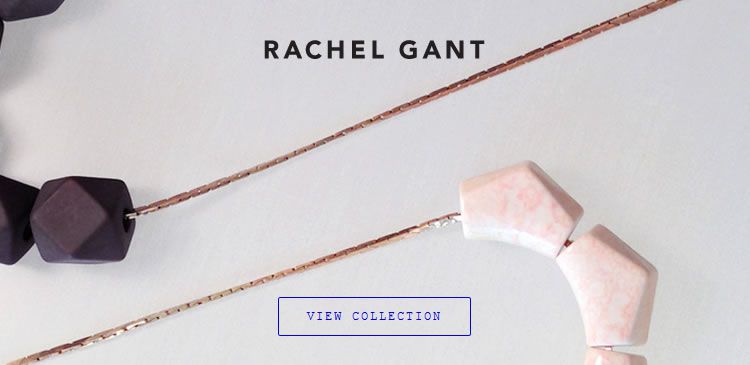 The Rachel Gant Jewelry website example of Ecommerce Sites design