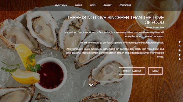 Đã mắt với những thiết kế web chủ đề ẩm thực food-related-websites-inspiration