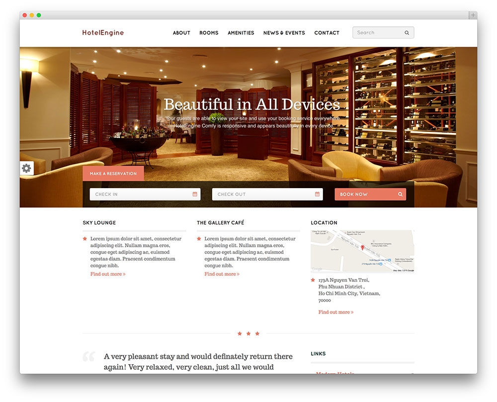 hotelengine comfy theme preview