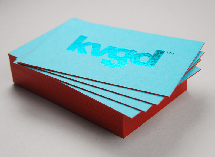 Khỏe khoắn với 40 thiết kế Business card dầy cạnh kvgd-card1