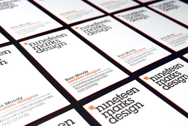 Khỏe khoắn với 40 thiết kế Business card dầy cạnh marks