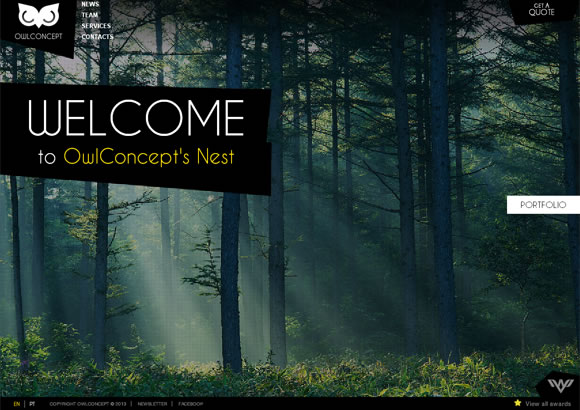 30 thiết kế web lấy cảm hứng từ thiên nhiên & phong cảnh 30 Stunning Website Designs Inspired by Nature and Landscapes