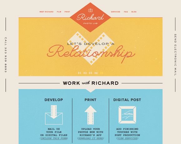 16 thiết kế web hiện đại mang hơi hướng Retro và Vintage 17 Inspiring Examples of Retro Elements in Web Design