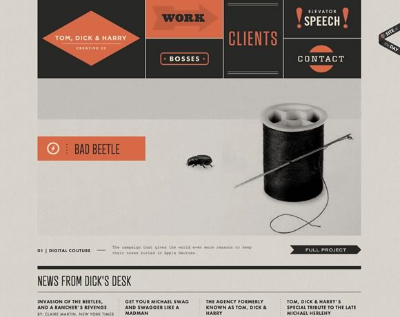 16 thiết kế web hiện đại mang hơi hướng Retro và Vintage 17 Inspiring Examples of Retro Elements in Web Design