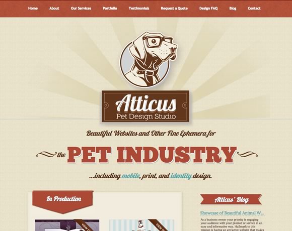 16 thiết kế web hiện đại mang hơi hướng Retro và Vintage 17 Inspiring Examples of Retro Elements in Web Design