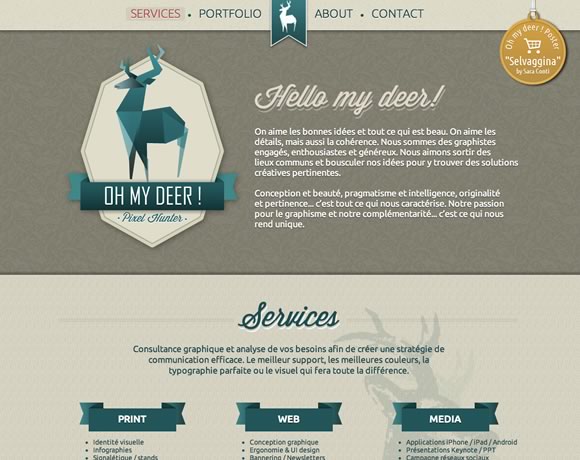 16 thiết kế web hiện đại mang hơi hướng Retro và Vintage 17 Inspiring Examples of Retro Elements in Web Design