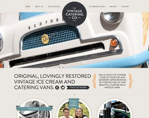 16 thiết kế web hiện đại mang hơi hướng Retro và Vintage 17 Inspiring Examples of Retro Elements in Web Design