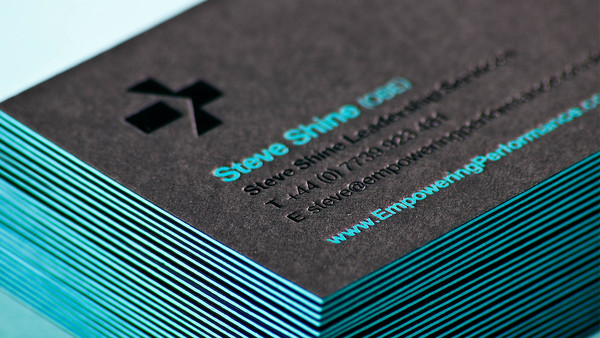Khỏe khoắn với 40 thiết kế Business card dầy cạnh steve-shine1