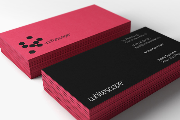 Khỏe khoắn với 40 thiết kế Business card dầy cạnh whitespace
