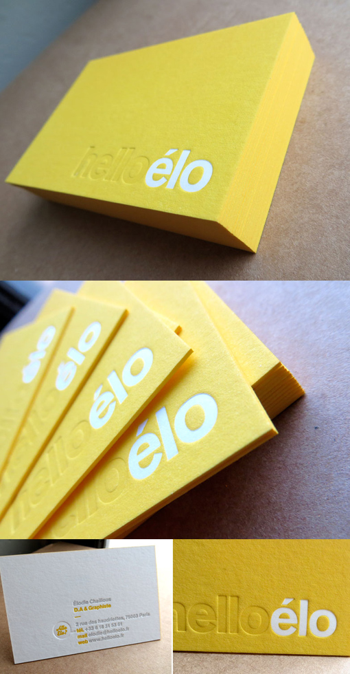 yellow-letterpress