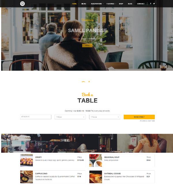 resca restaurant theme