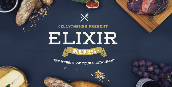 tim hieu chu de wordpress elixir danh cho thiet ke website nha hang 1