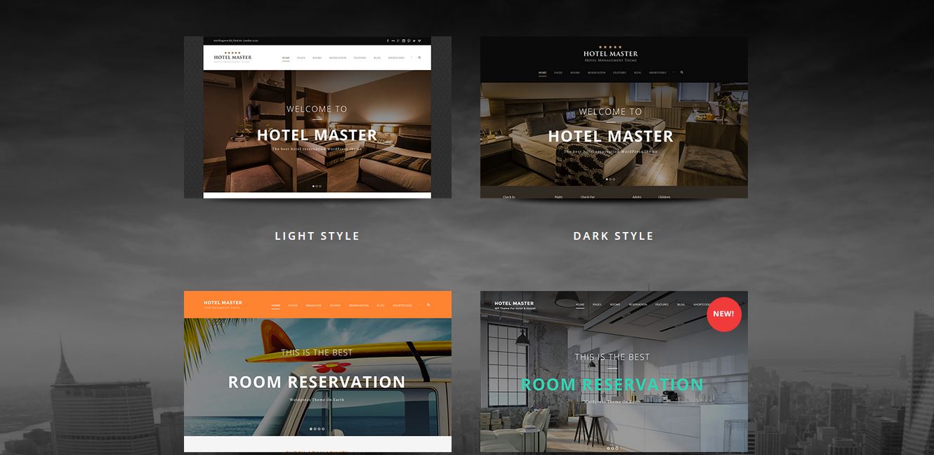 tim hieu chu de wordpress hotel master danh cho thiet ke website khach san