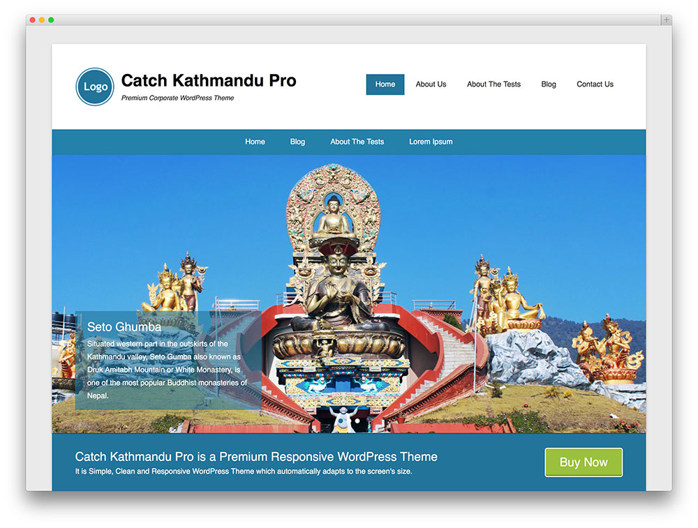 tim hieu chu de wordpress meris va catch kathmandu danh cho thiet ke website du lich 2