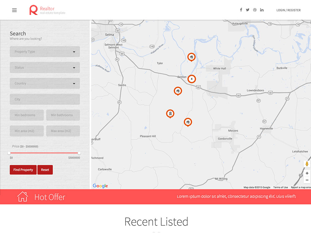 tim hieu chu de wordpress realtor danh cho thiet ke website bat dong san 1