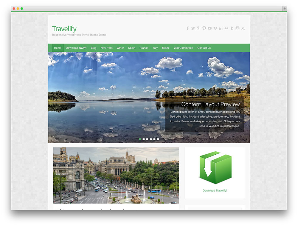 tim hieu chu de wordpress travelify danh cho thiet ke website du lich 1